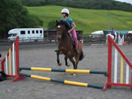 Group jumping lesson